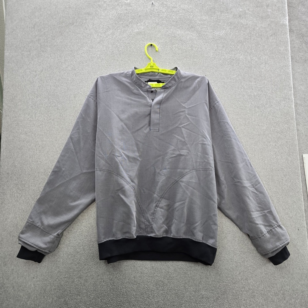 VINTAGE Zero Restriction Men Jacket XL Gray USA Golf Outerwear READ